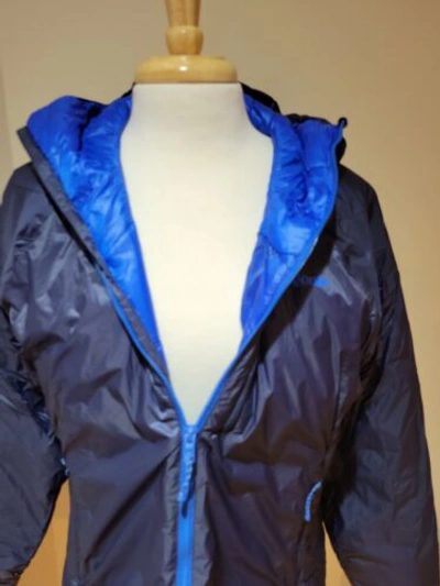 Pre-owned Patagonia Womens Xl Das Light Hoody Jacket. In Blue