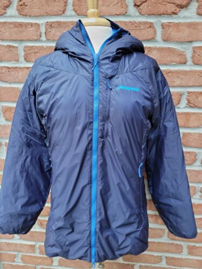 Pre-owned Patagonia Womens Xl Das Light Hoody Jacket. In Blue