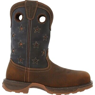 Pre-owned Durango Boot Durango Maverick Xp Composite Toe Waterproof Western Work Boot Ddb0366 In Brown