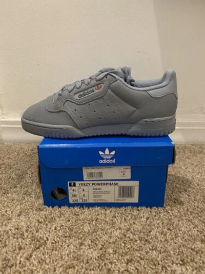 Pre-owned Adidas Originals Size 4.5 - Adidas Yeezy Powerphase Calabasas Grey  In Gray | ModeSens