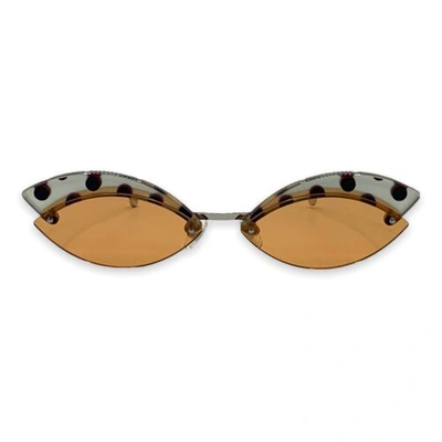 Pre owned Fendi Women Sunglasses Defender Fog397v1qf0y74 Ff 0370 s L7qw7 58 13 140 Orange ModeSens