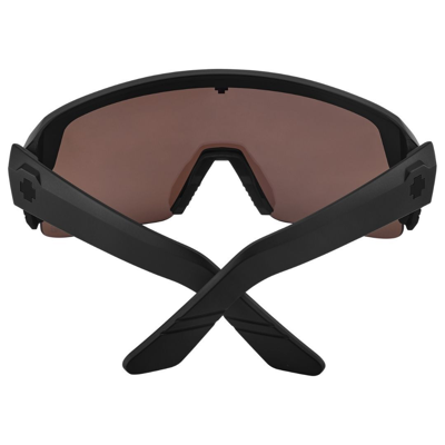 Pre-owned Spy Optic Monolith 5050 Sunglasses Polarized Happy Boost Matte Black Bronze Blue