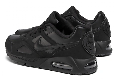 Pre-owned Nike Air Max Ivo Ltr (580520 002) Sneakers Trainers Black Leather  Men's Nip | ModeSens