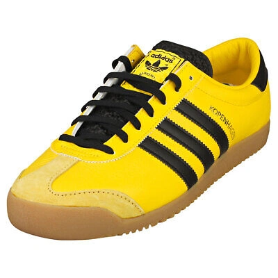 Pre-owned Adidas Originals Adidas Kopenhagen Mens Yellow Black Casual  Trainers - 7.5 Us M - 8.5 Us W | ModeSens