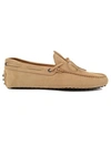 Tod's Gommino Driving Loafers In Cnatural