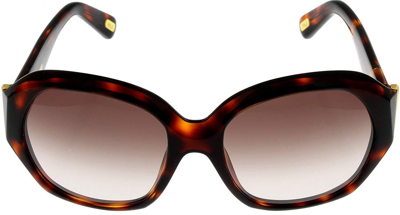 Pre-owned Marc Jacobs Sunglasses Women Brown Havana Rectangular Mj302/s 05dfm