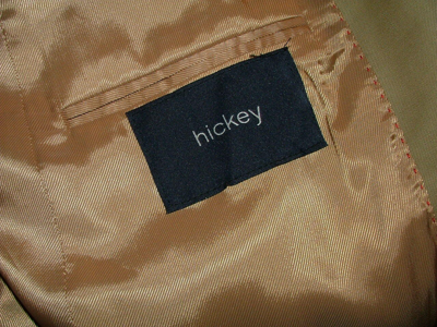 Pre-owned Hickey Freeman Wt $895 Hickey By  Suit Size 40 L 34 X 30 100% Wool Tan 280 In Gray