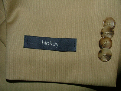 Pre-owned Hickey Freeman Wt $895 Hickey By  Suit Size 40 L 34 X 30 100% Wool Tan 280 In Gray