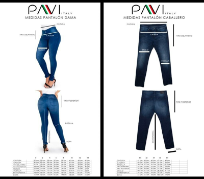Pre-owned Pavi Italy Blue Men´s Jeans P00338