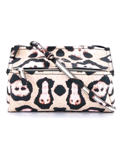 Givenchy Leopard Print Leather Pandora Bag