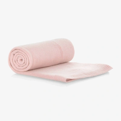 Shop Tartine Et Chocolat Girls Pink Cashmere Blanket (100cm)