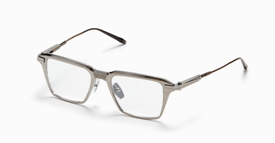 Shop Akoni Swift - Brushed Black Palladium Eyeglasses Glasses In Titanium, Black