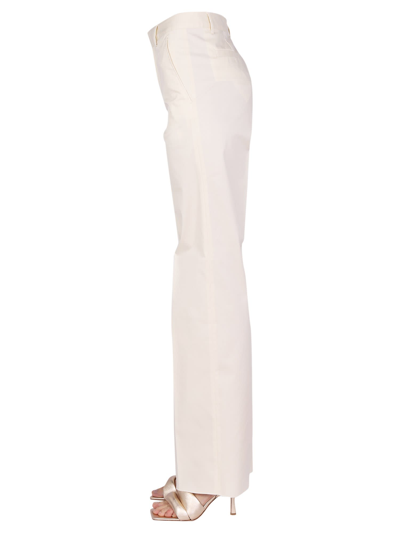 Shop Dsquared2 Straight Leg Pants In Bianco