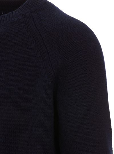 Shop Apc Pierre Sweater In Navy