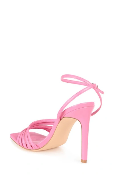 Journee Collection Louella Tru Comfort Foam Heeled Sandal In Pink