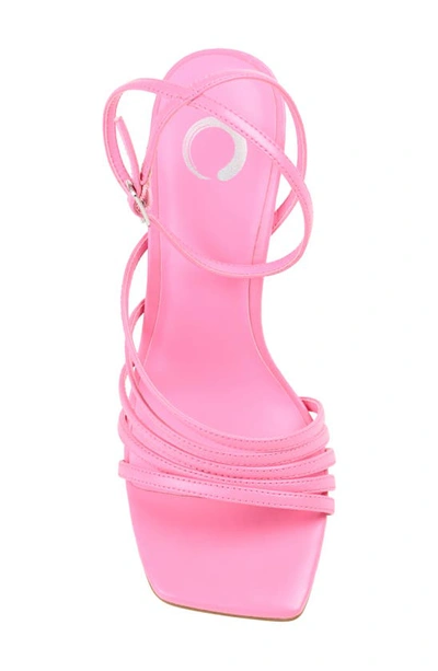 Journee Collection Louella Tru Comfort Foam Heeled Sandal In Pink
