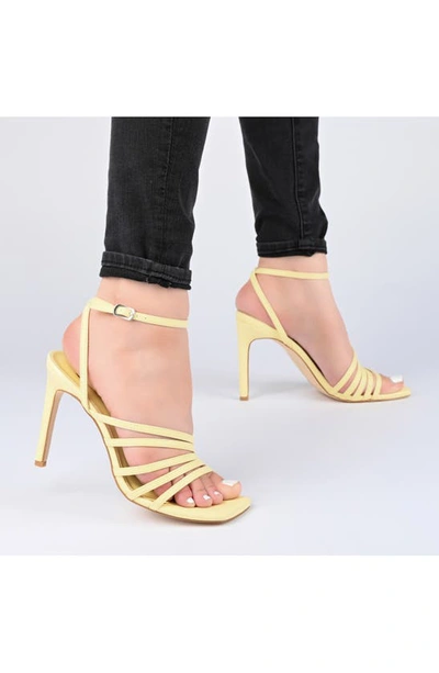 Journee Collection Louella Tru Comfort Foam Heeled Sandal In Pink