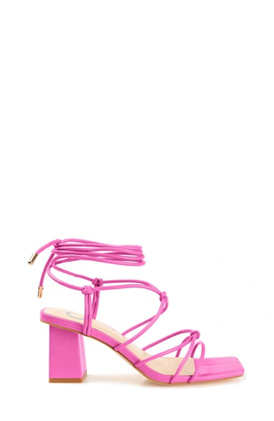 Journee Collection Harpr Tru Comfort Foam Heeled Sandal In Pink