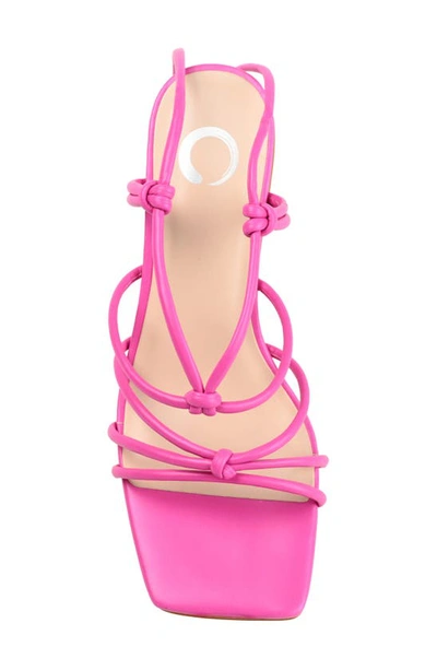 Journee Collection Harpr Tru Comfort Foam Heeled Sandal In Pink