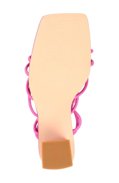 Journee Collection Harpr Tru Comfort Foam Heeled Sandal In Pink