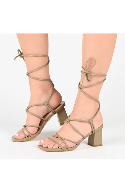 Journee Collection Harpr Tru Comfort Foam Heeled Sandal In Pink