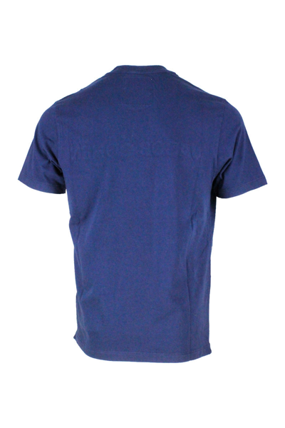 Shop Jacob Cohen T-shirts And Polos Blue