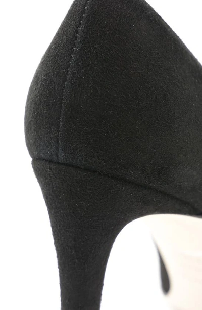 Bruno Magli Telma Pointed Toe Pump In Black Suede