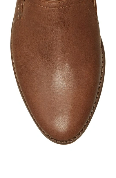 Lucky Brand Ellopy Womens Leather Almond Toe Loafers In Ginger