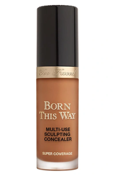 Shop Too Faced Born This Way Super Coverage Concealer In Mahogany