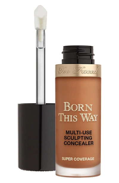 Shop Too Faced Born This Way Super Coverage Concealer In Mahogany