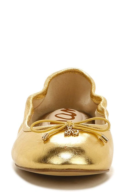 Sam Edelman Women's Felicia Slip On Ballet Flats In Goldmine