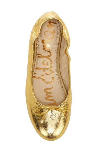 Sam Edelman Women's Felicia Slip On Ballet Flats In Goldmine