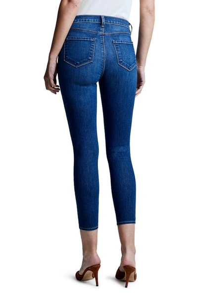Shop L Agence Margot High Waist Crop Skinny Jeans In Byers