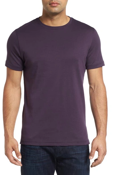 Shop Robert Barakett Georgia Pima Cotton T-shirt In Imperial Purple