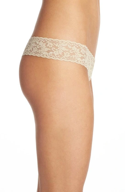 Shop Hanky Panky Low Rise Thong In Sand