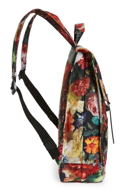 Herschel Supply Co City Mid Volume Canvas Backpack In Fall Floral