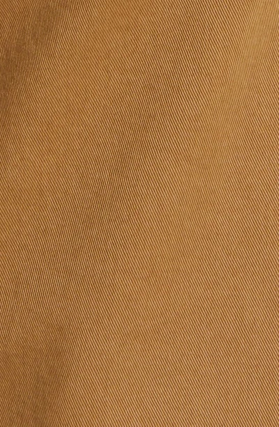 Veronica Beard Arya High Waist Crop Straight Leg Jeans In Ochre