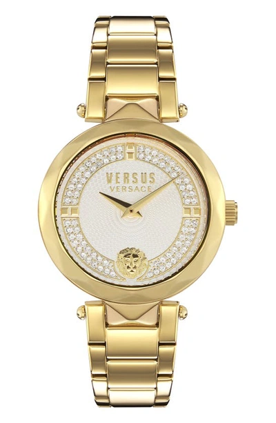 Shop Versus Covent Garden Bracelet Watch, 36mm In Ip Yellow Gold