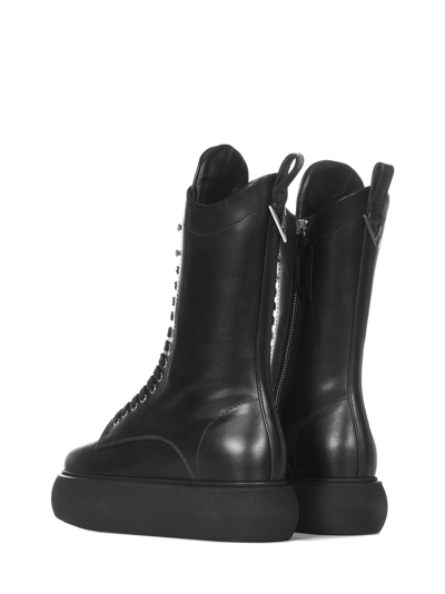 Shop Attico The  Selene Boots In Black