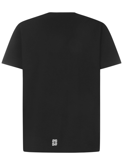 Shop Givenchy College T-shirt In Black