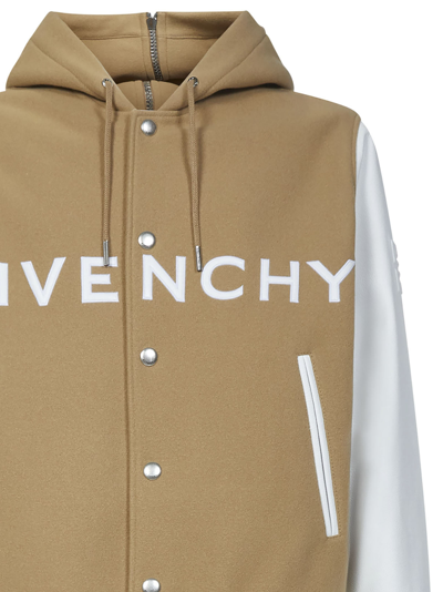 Shop Givenchy Jacket In Beige
