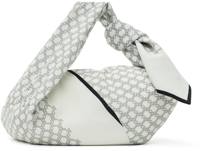 Shop Low Classic Off-white Knot Bag In Print