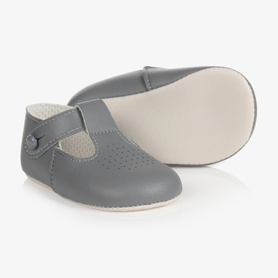 Shop Early Days Baypods Grey Pre-walker Baby Shoes