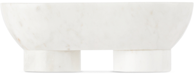 Ferm Living White Alza Bowl In White