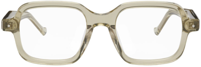 Shop Grey Ant Beige Sext Glasses In Translucent