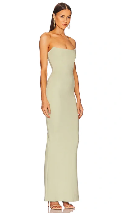 Shop Michael Costello X Revolve Briggs Gown In Sage