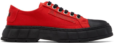 Shop Viron Ssense Exclusive Red 1968 Sneakers