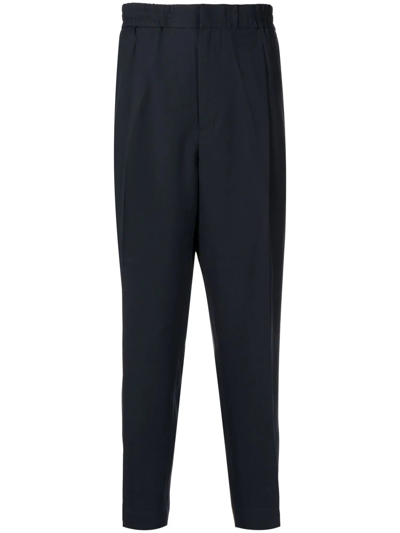 3.1 Phillip Lim Pleat-detail Tapered Trousers In Blue