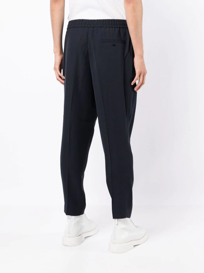 3.1 Phillip Lim Pleat-detail Tapered Trousers In Blue