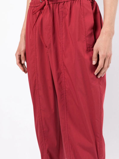 Shop 3.1 Phillip Lim / フィリップ リム Tapered-leg Track Pants In Red